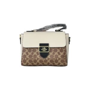 Box Bolso C Blanco Café